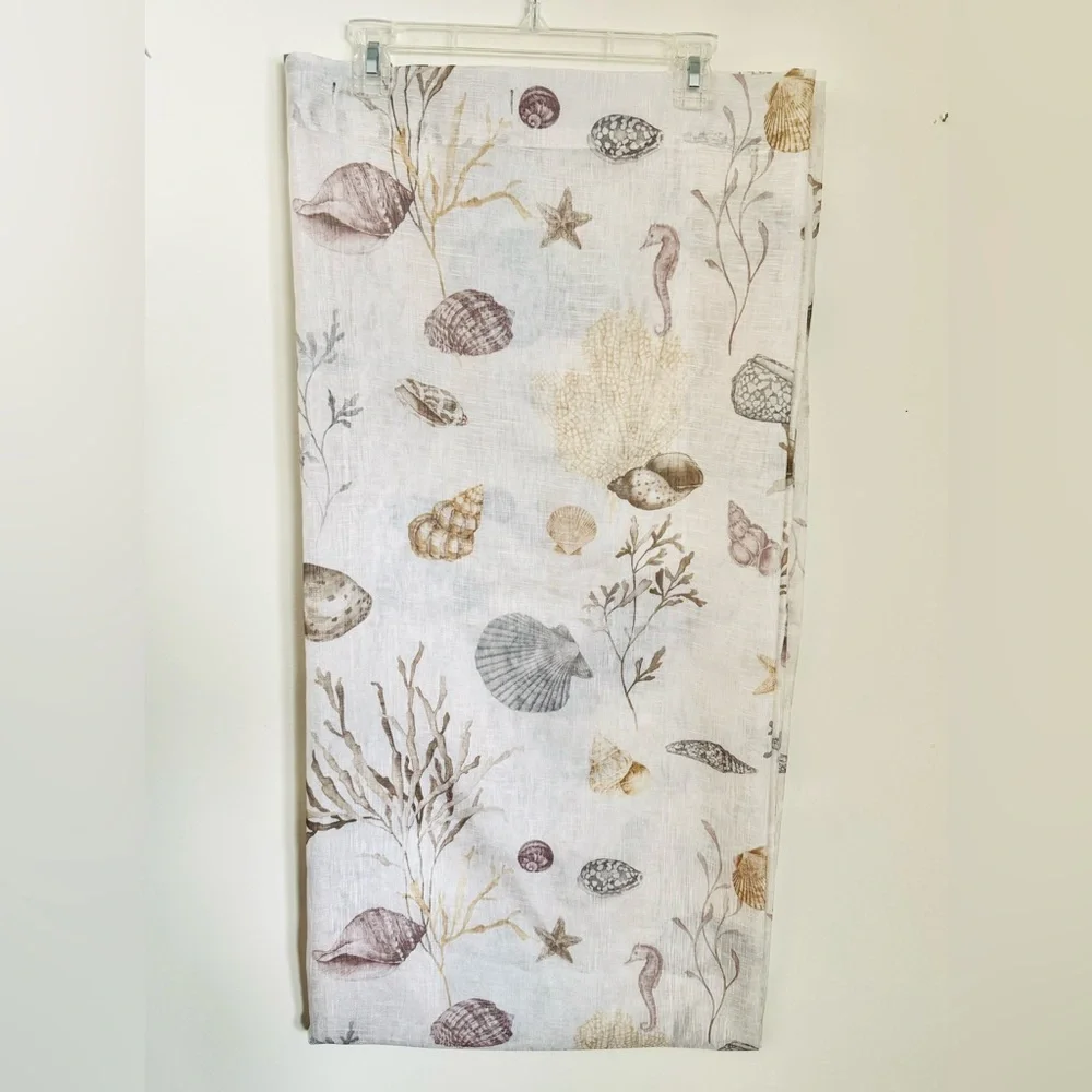 Ocean Seaside Themed Shower Curtain